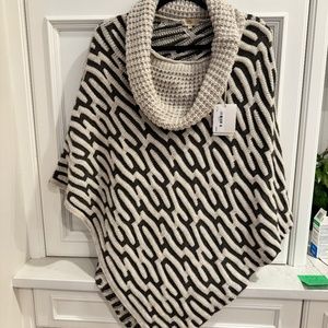 Made in Italy Poncho-New with Tags